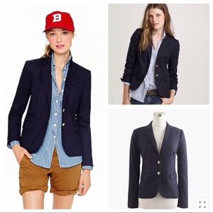 J.Crew Classic Schoolboy Blazer in Navy Sz. 2
